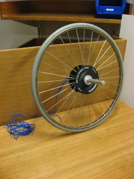 Bike Wheel Gyro Demo Picture