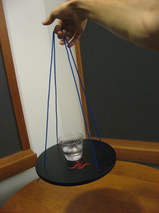 Swinging Water cup demo picture