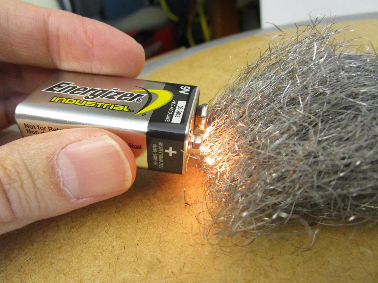 The Battery and Steel Wool