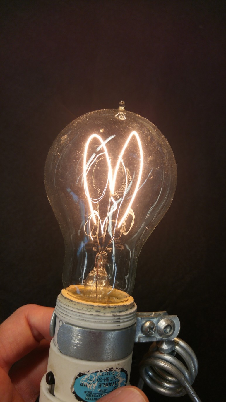 Victorian Bulb Swarthmore Physics Demonstrations